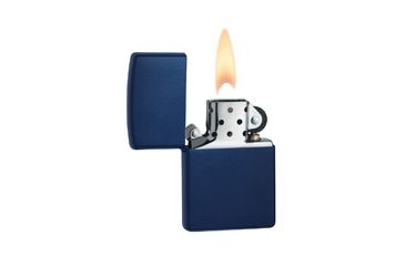 Image of Zippo Classic Style Lighter, Navy Matte 239