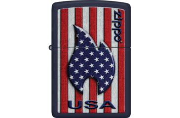 Image of Zippo Patriotic Flame Lighter