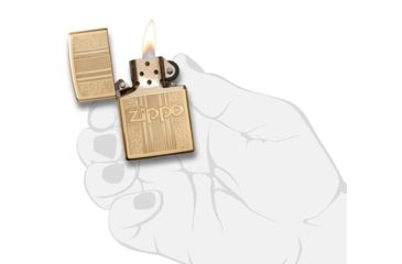 Image of Zippo Pattern Design Pocket Lighter w/ Box 29677