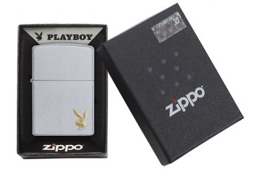 Image of Zippo Playboy Golden Bunny Pocket Lighter, 29603