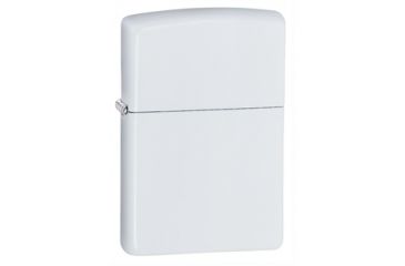 Image of Zippo Classic Style Lighter, White Matte 214