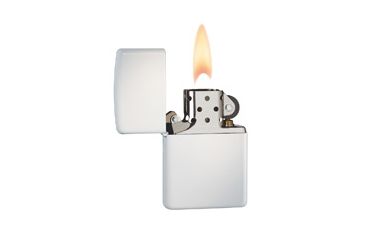 Image of Zippo Classic Style Lighter, White Matte 214
