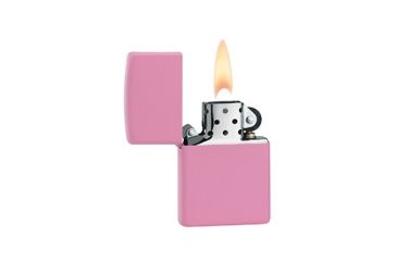 Image of Zippo Classic Style Lighter, Regular Pink Matte 238