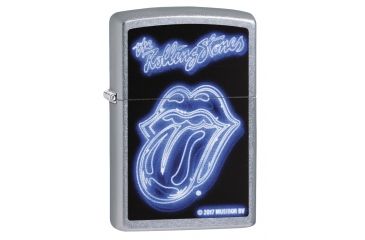 Image of Zippo Rolling Stones Purple Tongue Pocket Lighter, 29581