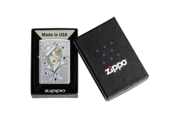 Image of Zippo Sailor Girl Tattoo Lighter