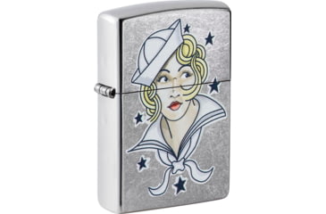 Image of Zippo Sailor Girl Tattoo Lighter
