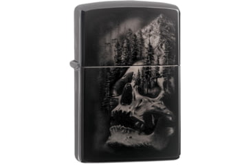 Image of Zippo Skull Mountain Lighter, 1.44 x 2.25, 49141