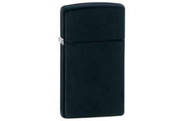 Image of Zippo Classic Style Slim Lighter, Black Matte 1618