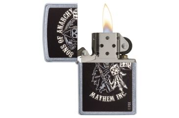 Image of Zippo Sons of Anarchy Mayhem Inc. Pocket Lighter, 29582