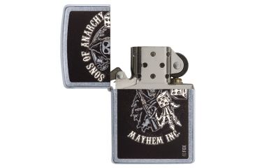 Image of Zippo Sons of Anarchy Mayhem Inc. Pocket Lighter, 29582