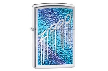 Image of Zippo Stained Glass Lighter, High Polish Chrome 29097