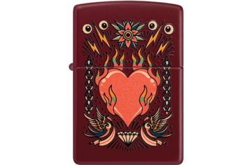 Image of Zippo Tattoo Heart Design Lighter, ZO26920
