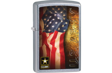 Image of Zippo US Army Lighter, 1.44 x 2.25, 207-077527