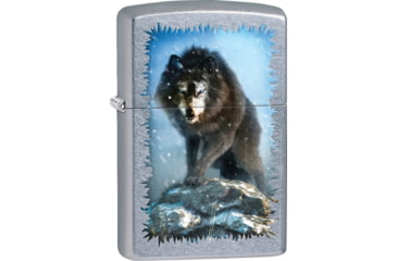 Image of Zippo Wolf Design, 1.44 x 2.25, 207-077515