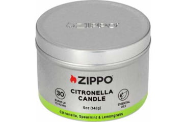 Image of Zippo Outdoor Citronella Candle Cinnamon and Clove, Gray, 70055