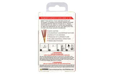Image of Zippo Typhoon Matches 25 Windproof &amp; Waterproof Matches