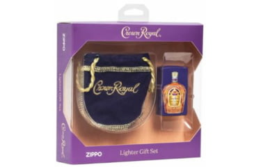 Image of Zippo Crown Royal Gift Set, Purple Matte, 49661