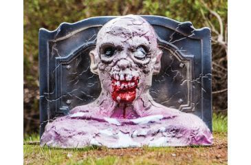 Image of Zombie Industries 3D Bleeding Zombie Head Target - Grave Digger