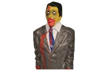 Image of Zombie Industries 3D Bleeding Zombie Torso Target - Dark Suit Lawyer Zombie