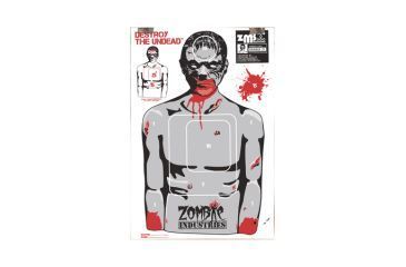 Image of Zombie Industries Chris Zombie Colossal Paper Targets 24x36 Inch 100 Per Package