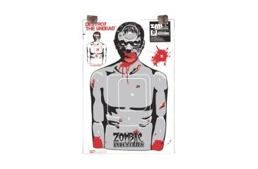 Image of Zombie Industries Assorted Zombie Colossal Paper Targets 24x36 Inch 25 Per Package