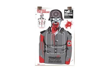 Image of Zombie Industries Nazi Zombie Standard Paper Indoor Targets 18x24 Inch 100 Per Package