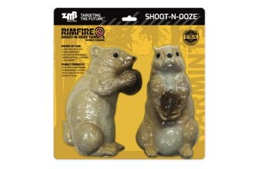 Image of Zombie Industries Shoot-N-Ooze Rimfire 3-D Prairie Dog Target Case Of Six