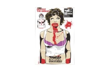 Image of Zombie Industries The Ex Zombie Colossal Paper Targets 24x36 Inch 100 Per Package