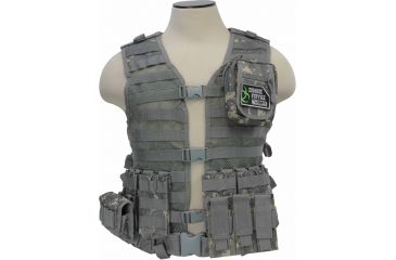 Image of Zombie Rezurrection Kit, Digital - with Vest, MOLLE Panel, 4 Pouches KZCMS1D