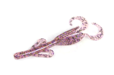 Image of Zoom Baby Brush Hog Creature Bait, 12, 4in, Cotton Candy, 042023-SP