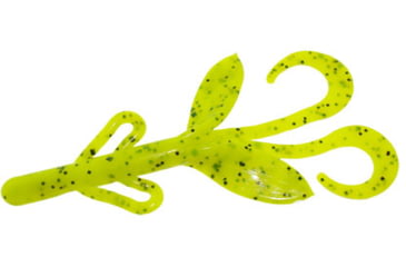 Image of Zoom Baby Brush Hog Creature Bait, 12 Pack, 4in, Banana Seed, 042181X