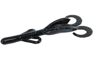 Image of Zoom Baby Brush Hog Creature Bait, 12 Pack, 4in, Blueberry Red, 042331X