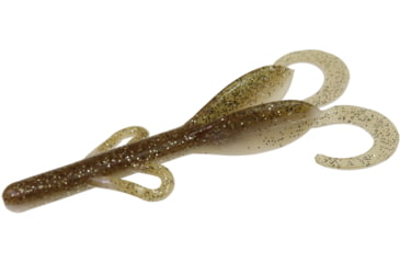 Image of Zoom Baby Brush Hog Creature Bait, 12 Pack, 4in, Brown Back, 042436X