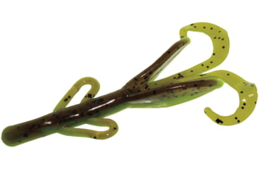 Image of Zoom Baby Brush Hog Creature Bait, 12 Pack, 4in, Bullfrog, 42257