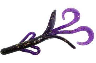 Image of Zoom Baby Brush Hog Creature Bait, 12 Pack, 4in, Muscadine, 042217X