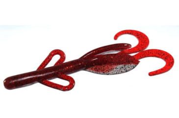 Image of Zoom Baby Brush Hog Creature Bait, 12 Pack, 4in, Spanish Craw, 042381X