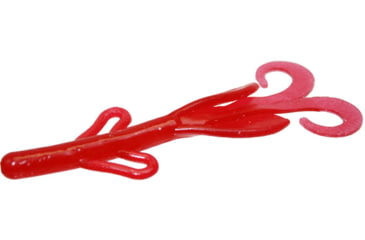 Image of Zoom Baby Brush Hog Creature Bait, 12 Pack, 4in, Strawberry, 042090X
