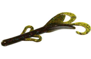 Image of Zoom Baby Brush Hog Creature Bait, 12 Pack, 4in, Tilapia, 042394X
