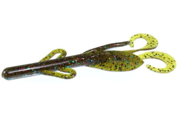 Image of Zoom Baby Brush Hog Creature Bait, 12 Pack, 4in, Tilapia Magic, 042411X