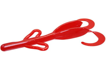 Image of Zoom Baby Brush Hog Creature Bait, 12 Pack, 4in, Tomato No Seed, 042230X