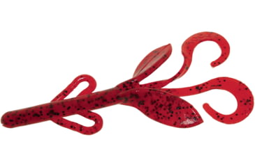 Image of Zoom Baby Brush Hog Creature Bait, 12 Pack, 4in, Tomato Seed, 042084X