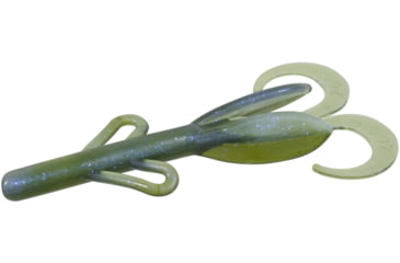 Image of Zoom Baby Brush Hog Creature Bait, 12 Pack, 4in, Watermelon Moondust, 042363X