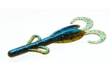 Image of Zoom Baby Brush Hog Creature Bait, 12, 4in, Okeechobee Craw, 042251-SP