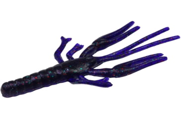 Image of Zoom Big Critter Craw, 10 Pack, 5in, Junebug Red, 039177X