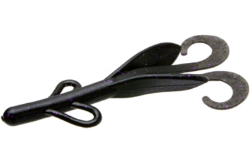 Image of Zoom Brush Hog Creature Bait, 8 Pack, 6in, Blackberry, 022229X