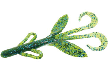 Image of Zoom Brush Hog Creature Bait, 8 Pack, 6in, Blue Watermelon, 022103X