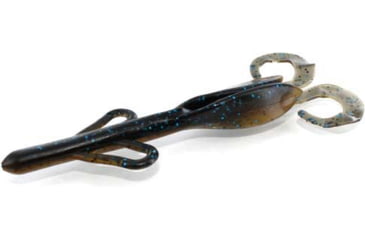 Image of Zoom Brush Hog Creature Bait, 8 Pack, 6in, Georgia Craw, 022329X