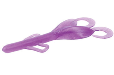 Image of Zoom Brush Hog Creature Bait, 8 Pack, 6in, Old Purple, 022065X