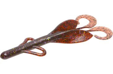 Image of Zoom Brush Hog Creature Bait, 8 Pack, 6in, Scuppernong Candy, 022326X