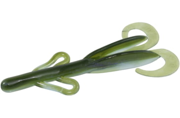 Image of Zoom Brush Hog Creature Bait, 8 Pack, 6in, Watermelon Moondust, 022363X
